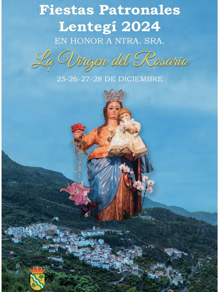 Fiestas en patronales en honor de la Virgen del Rosario 2024 Lentegí